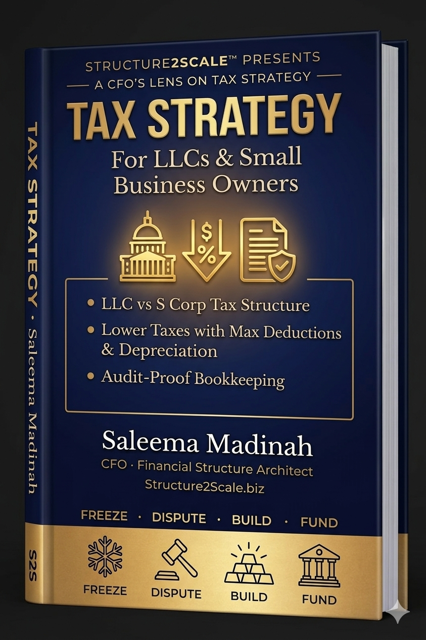 Tax Strategy for LLCs™ — A CFO's Lens on Tax